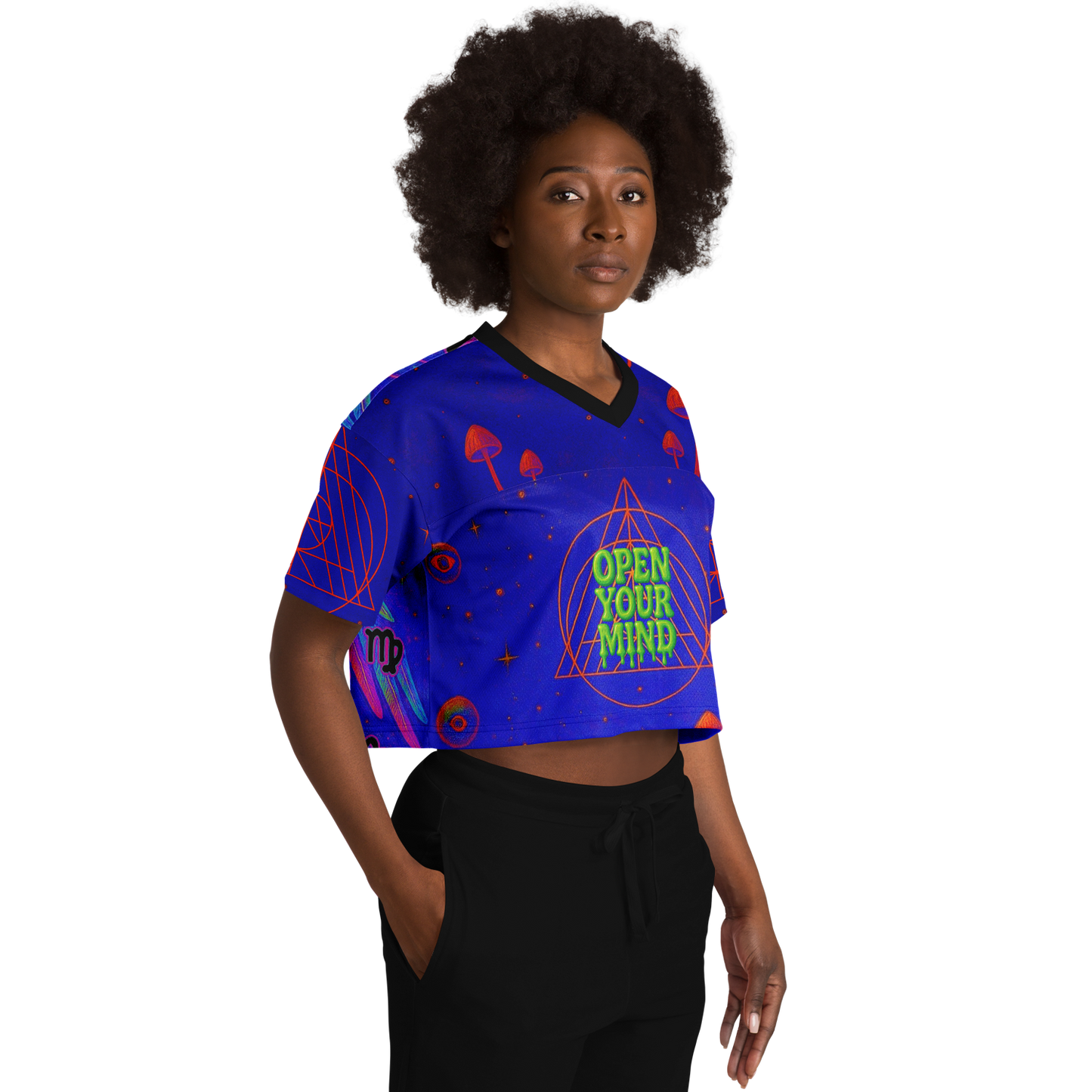 Open Your Mind – Seraph Cropped Jersey