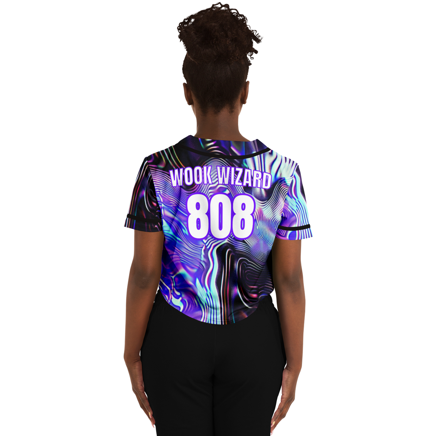 Wook Wizard Cropped Baseball Jersey