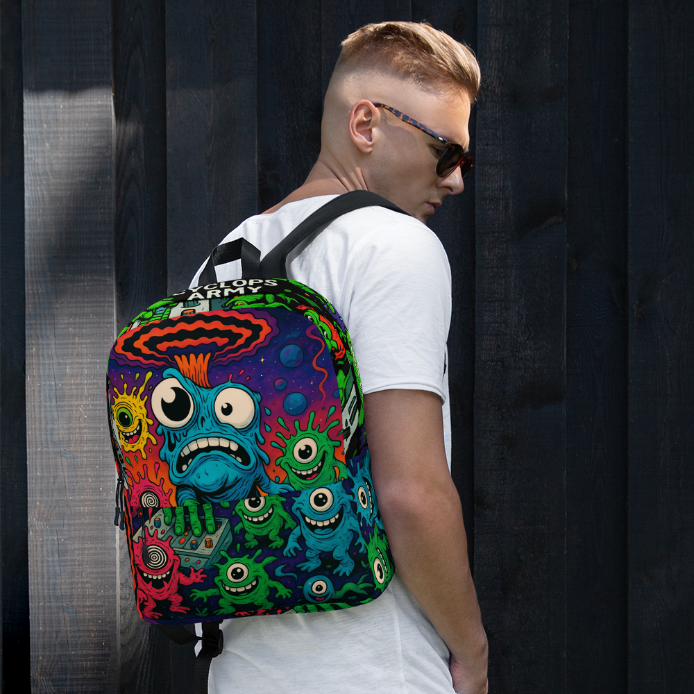 Cyclops Army Psychedelic Backpack