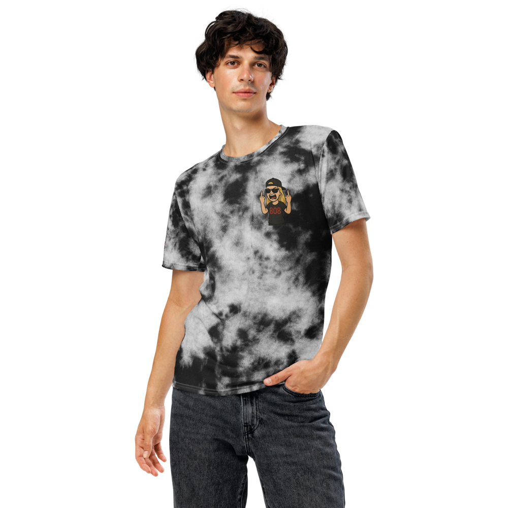 F*** The System Black/White Tie-Dye Crewneck