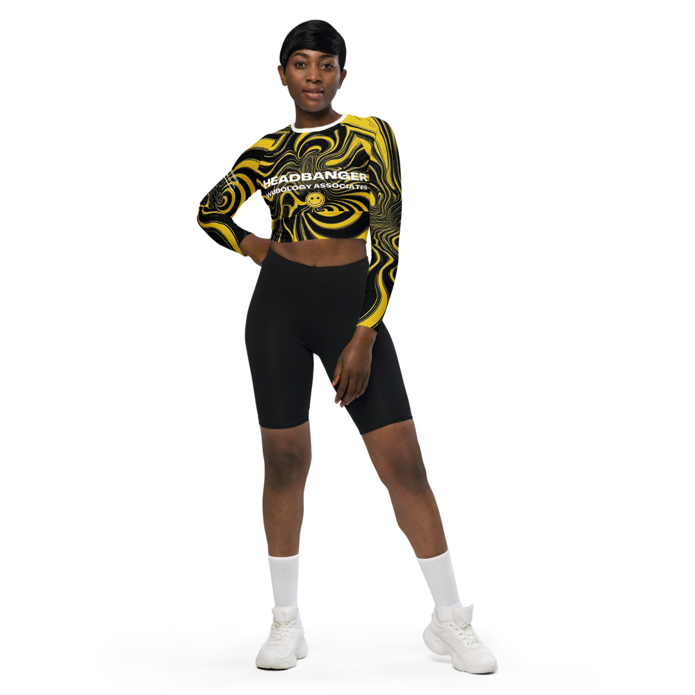 "Certified Headbanger" Long Sleeve Crop – Wubology Edition