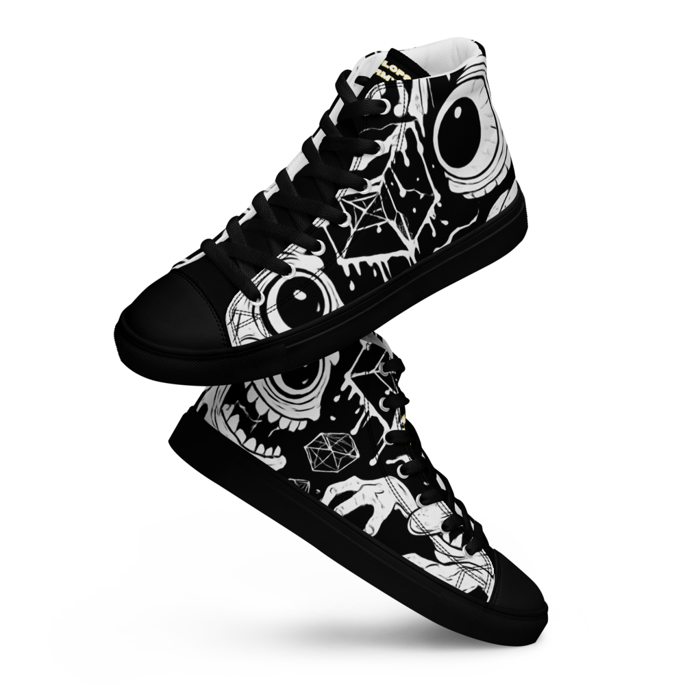 Cyclops Army x Subtronics Monochrome High Tops
