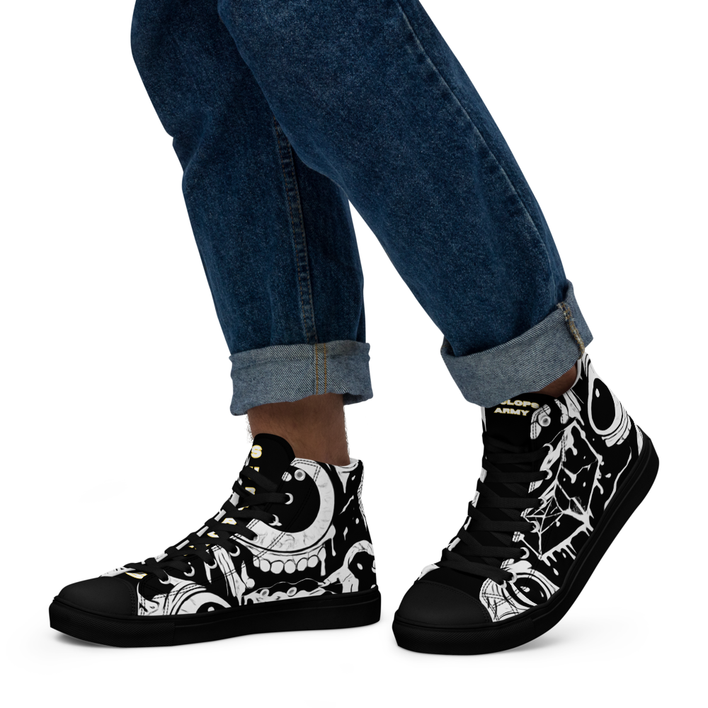 Cyclops Army x Subtronics Monochrome High Tops
