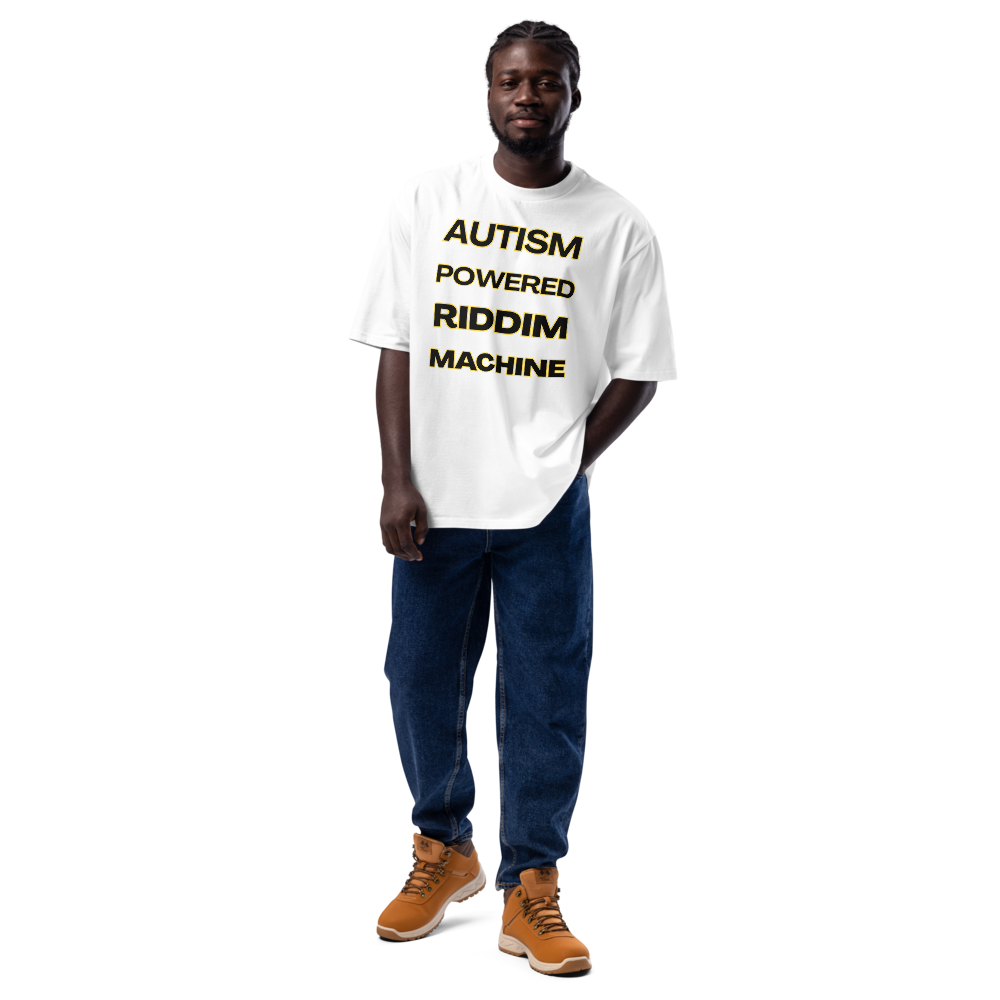 ⚡ Autism Powered Riddim Machine Oversized Tee
