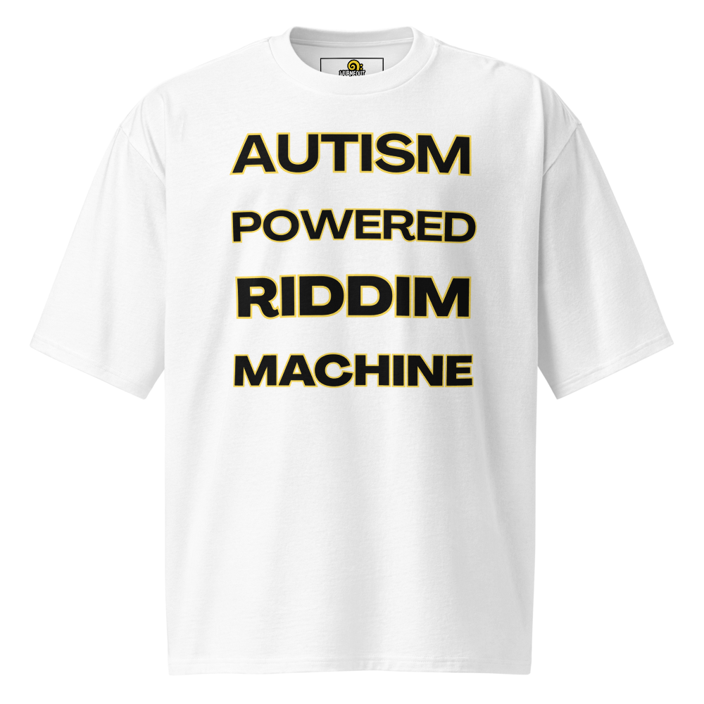 ⚡ Autism Powered Riddim Machine Oversized Tee