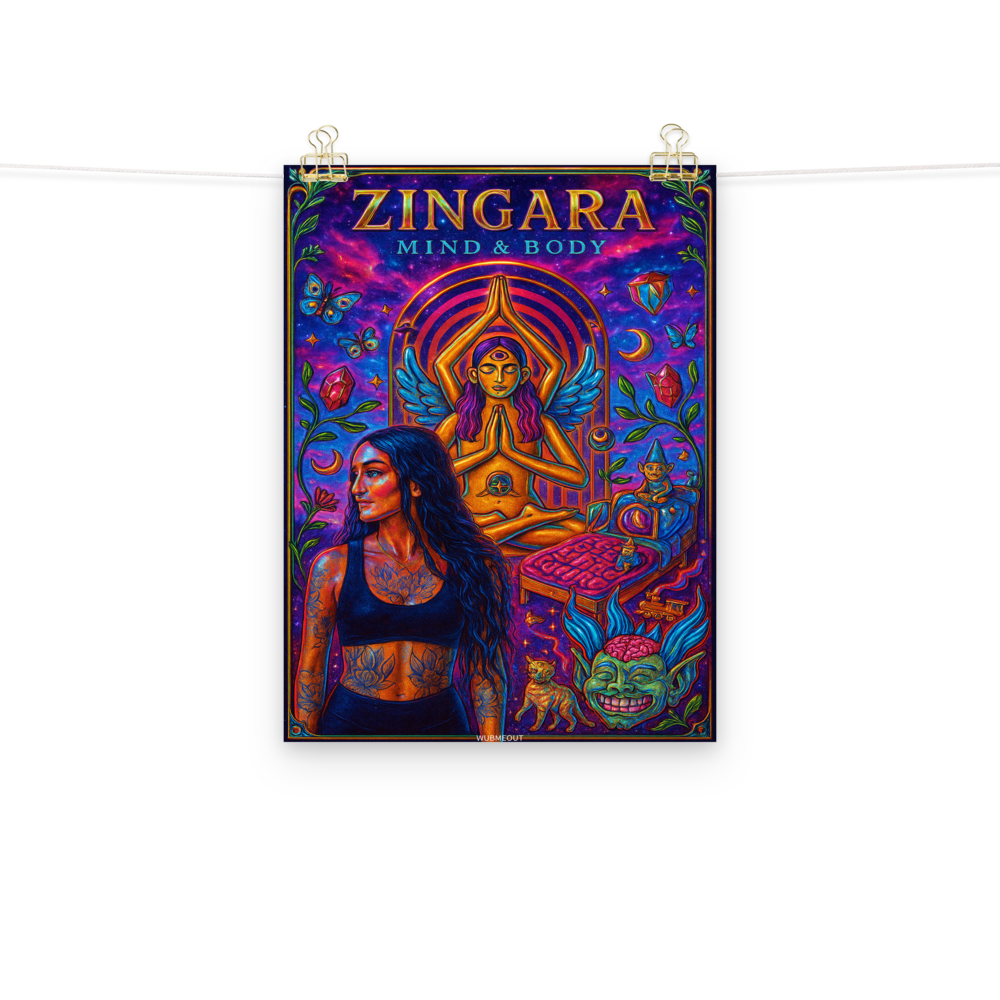 ZINGARA: Mind & Body (12x16 Poster)
