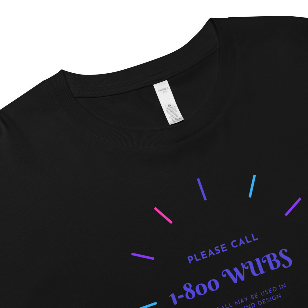 1-800-WUBS Crop Top – Bassline Hotline Edition