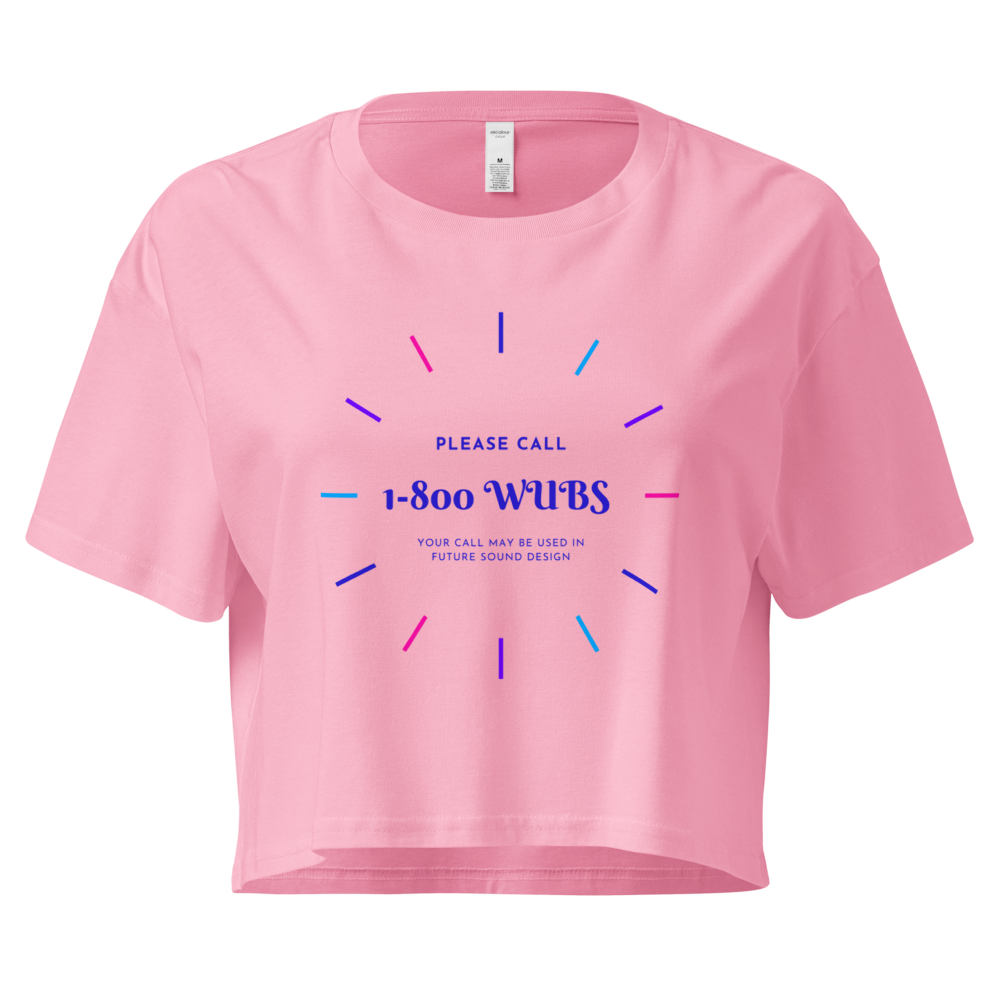 1-800-WUBS Crop Top – Bassline Hotline Edition
