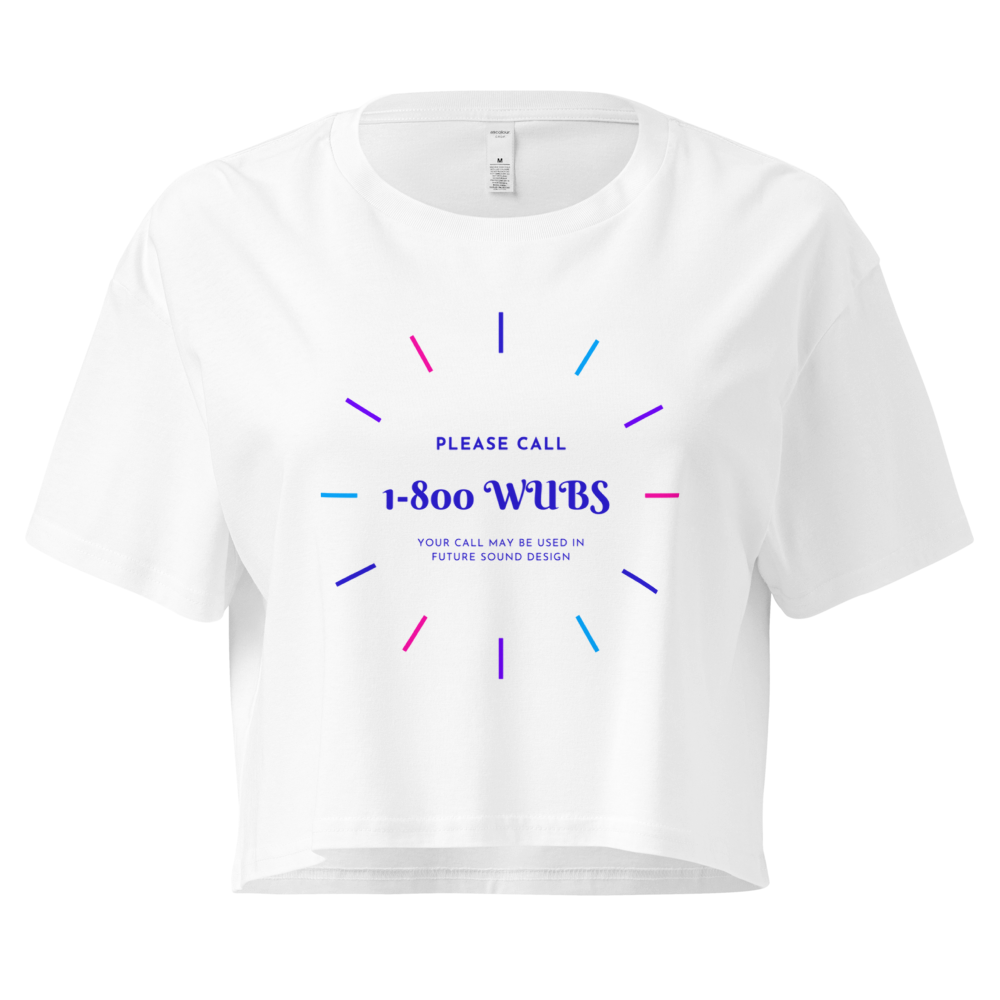 1-800-WUBS Crop Top – Bassline Hotline Edition