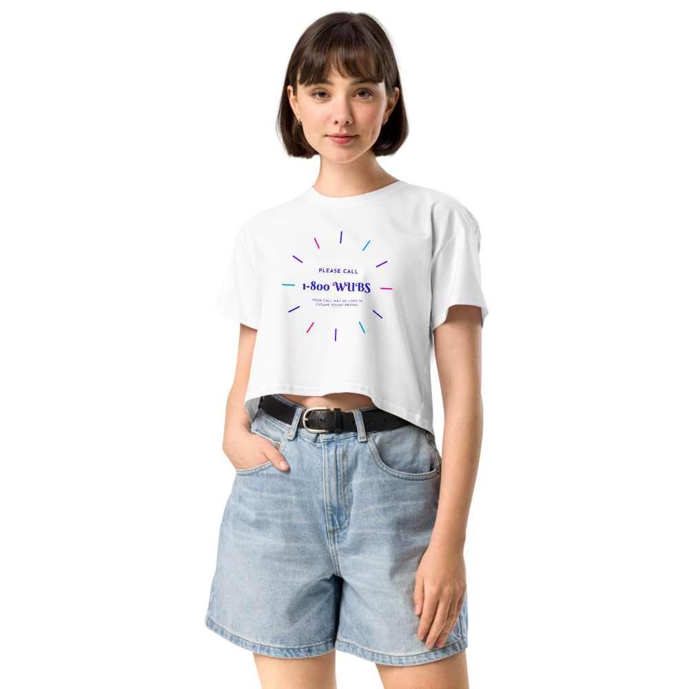 1-800-WUBS Crop Top – Bassline Hotline Edition