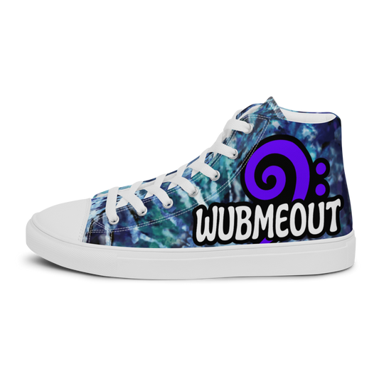 WUBMEOUT Signature Tye-Dye Women’s High-Tops – Whiteout Edition