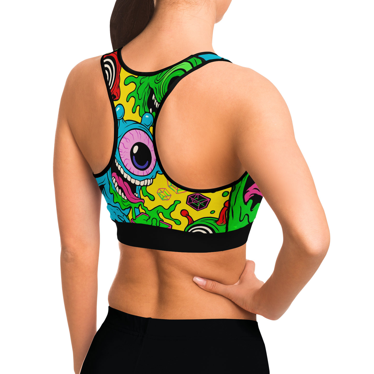 Cyclops Army Sports Bra