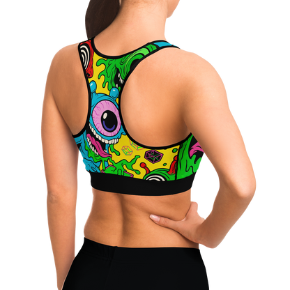 Cyclops Army Sports Bra
