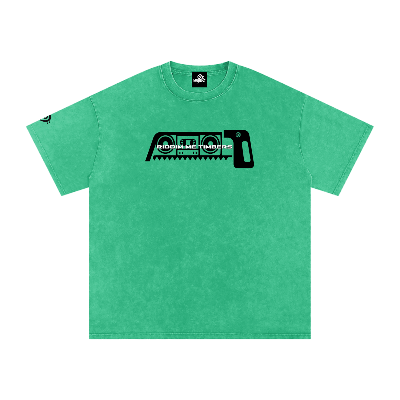riddim,music,wubmeout,wubs,edm,dubstep,rave,tee,tshirt,oversized,green