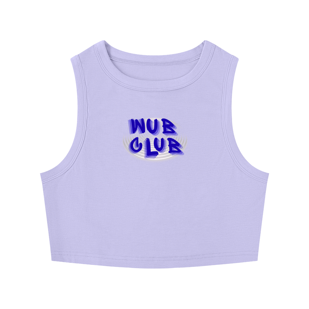 wubmeout,wubclub,tanktop,croptop,purple,shirt,womens,apparel,rave,dubstep,edm