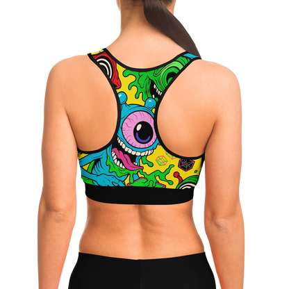 Cyclops Army Sports Bra