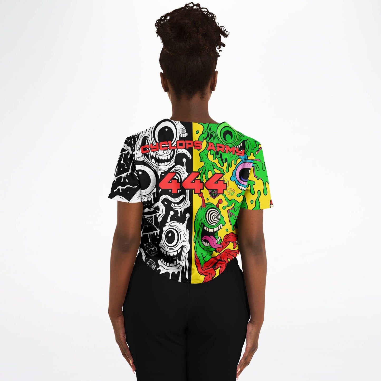 Cyclops Army 444 Crop Jersey