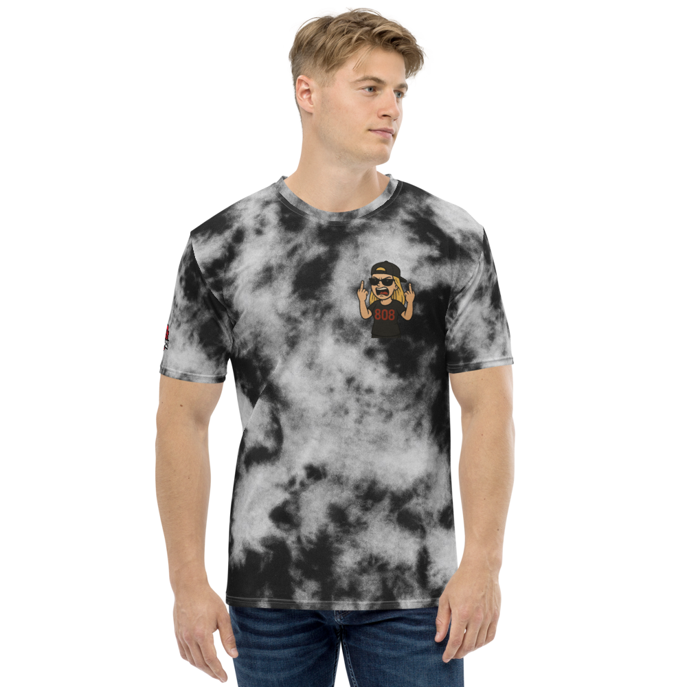 F*** The System Black/White Tie-Dye Crewneck