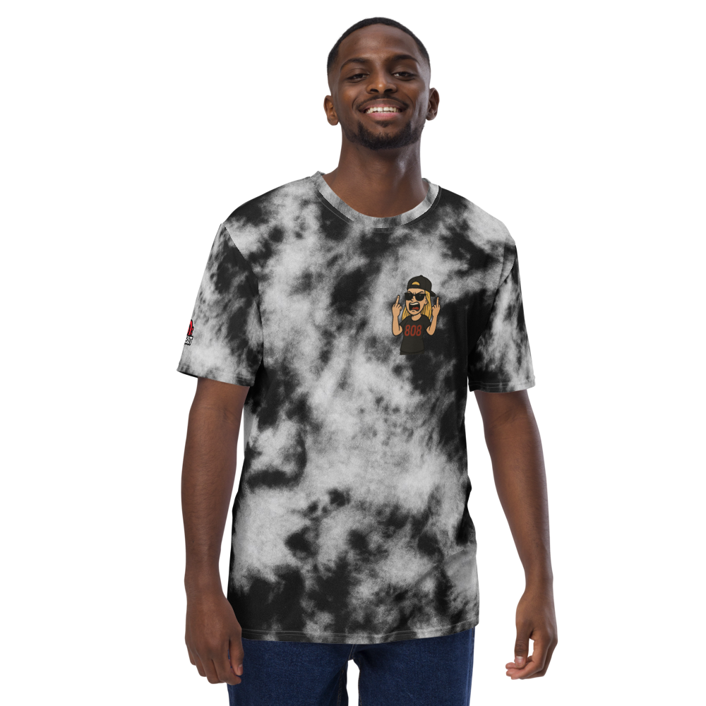 F*** The System Black/White Tie-Dye Crewneck