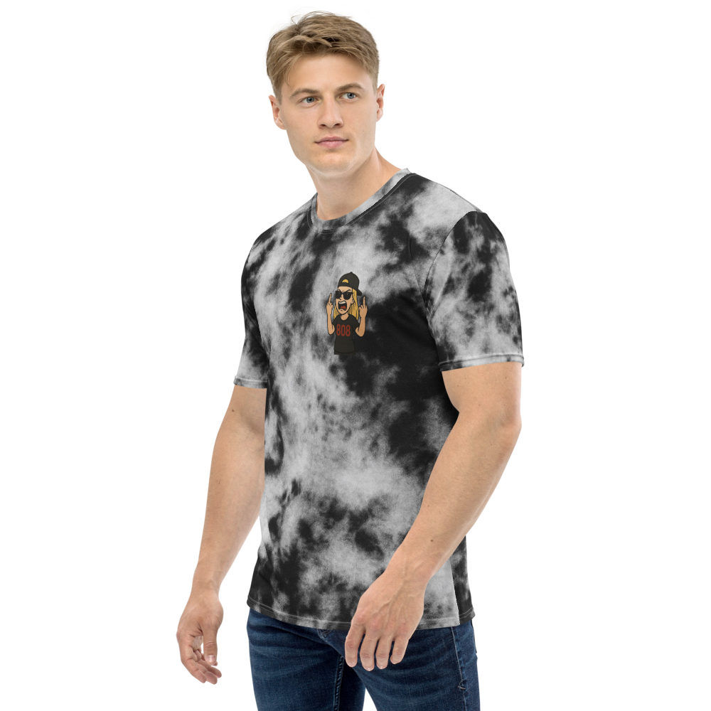 F*** The System Black/White Tie-Dye Crewneck