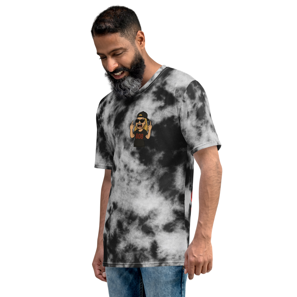 F*** The System Black/White Tie-Dye Crewneck