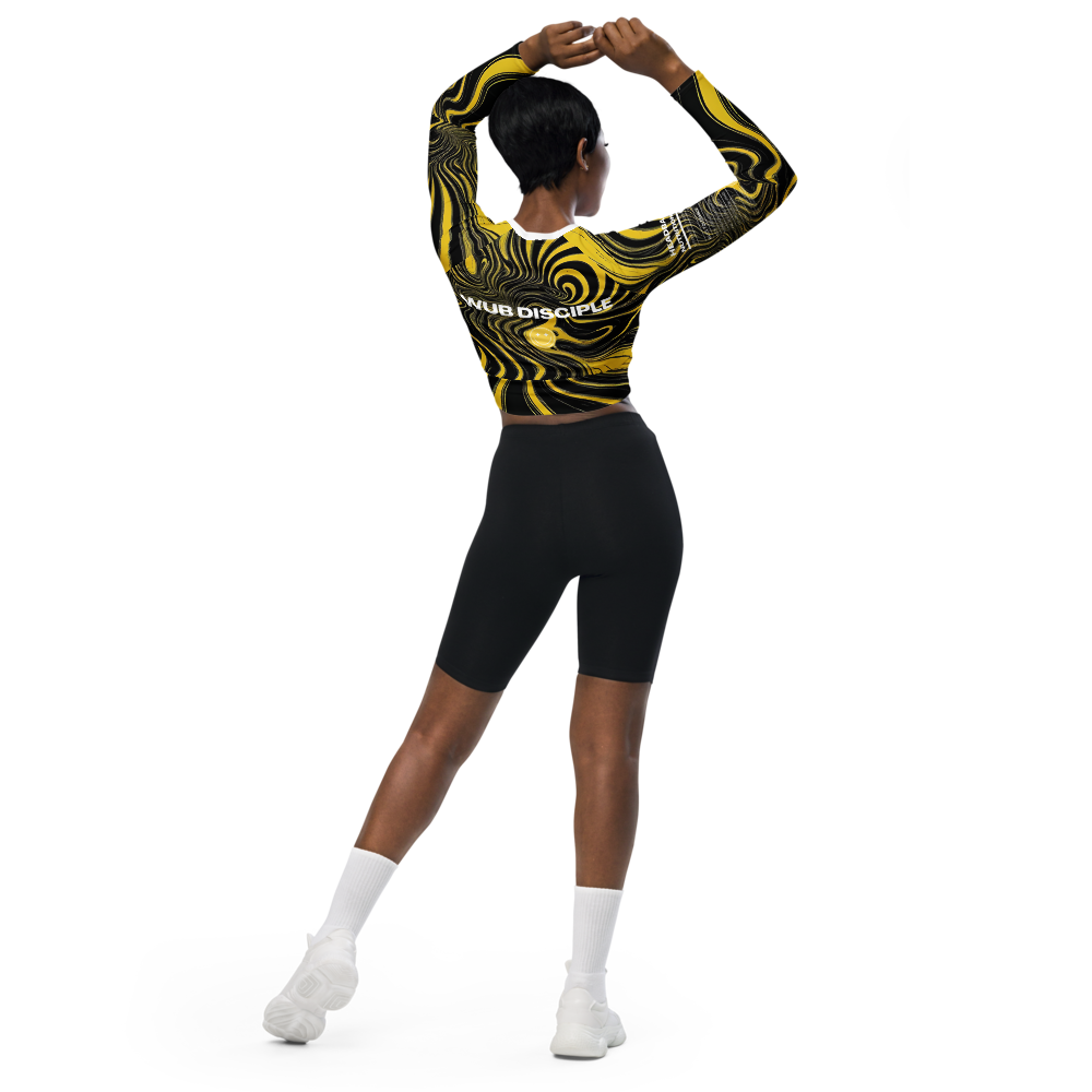 "Certified Headbanger" Long Sleeve Crop – Wubology Edition