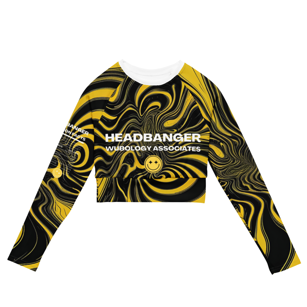 "Certified Headbanger" Long Sleeve Crop – Wubology Edition