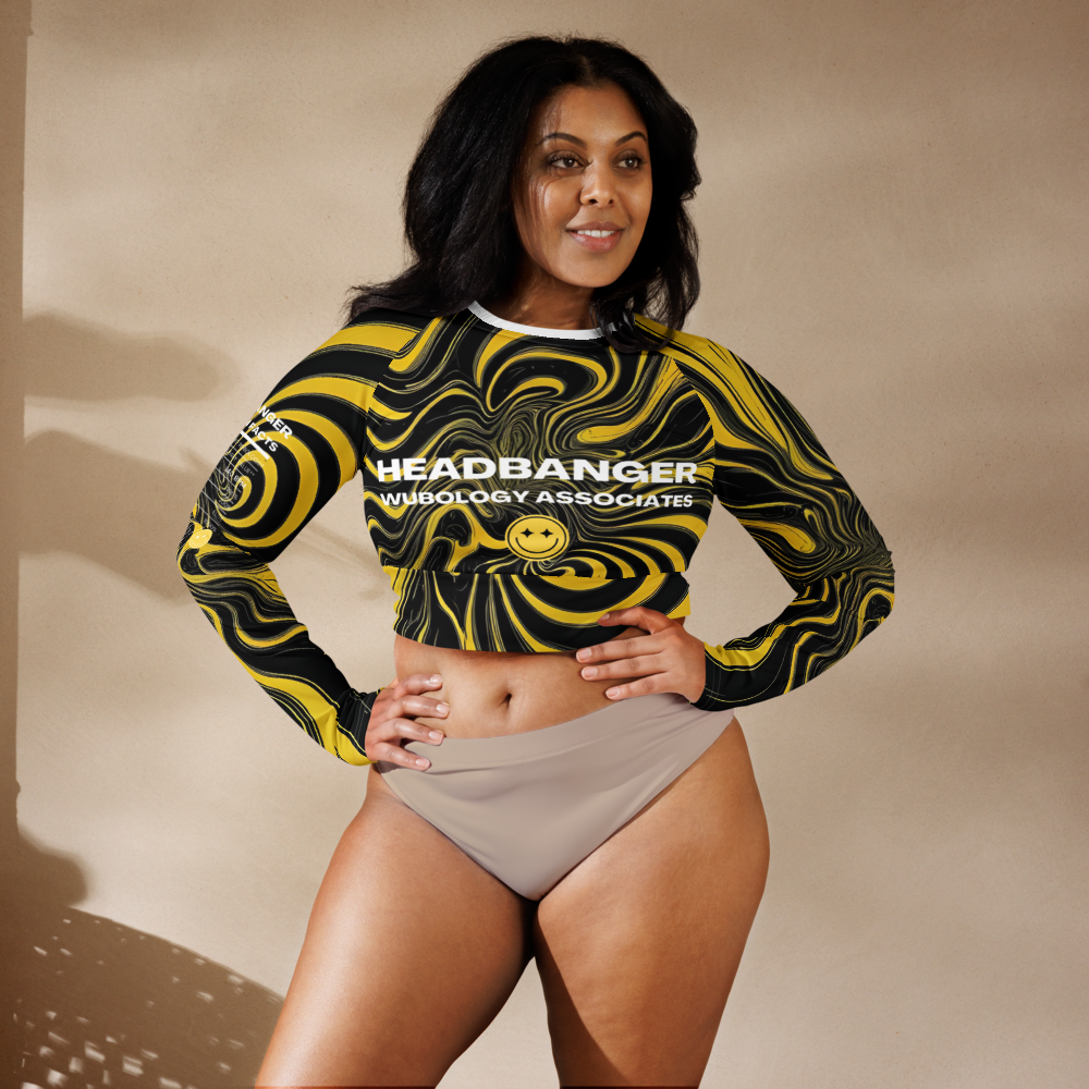 "Certified Headbanger" Long Sleeve Crop – Wubology Edition