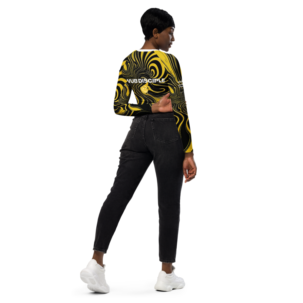 "Certified Headbanger" Long Sleeve Crop – Wubology Edition