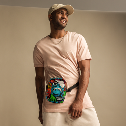 CYCLOPS LOVE Crossbody Bag – Subtronics-Inspired Trippy Drip