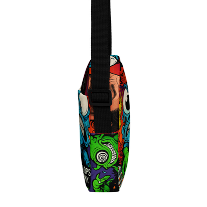 CYCLOPS LOVE Crossbody Bag – Subtronics-Inspired Trippy Drip