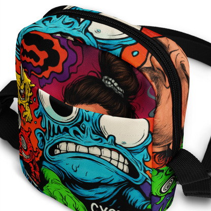 CYCLOPS LOVE Crossbody Bag – Subtronics-Inspired Trippy Drip