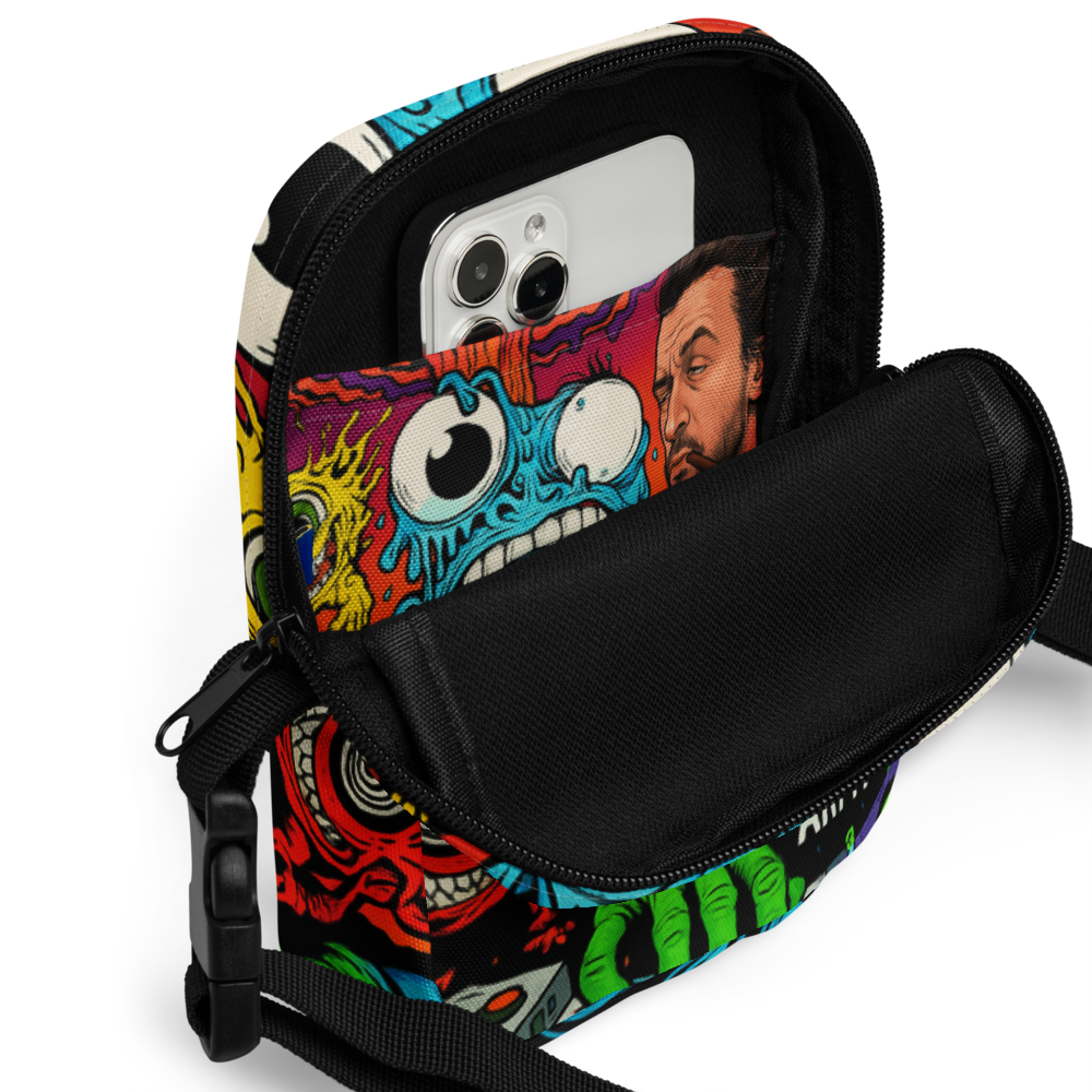 CYCLOPS LOVE Crossbody Bag – Subtronics-Inspired Trippy Drip