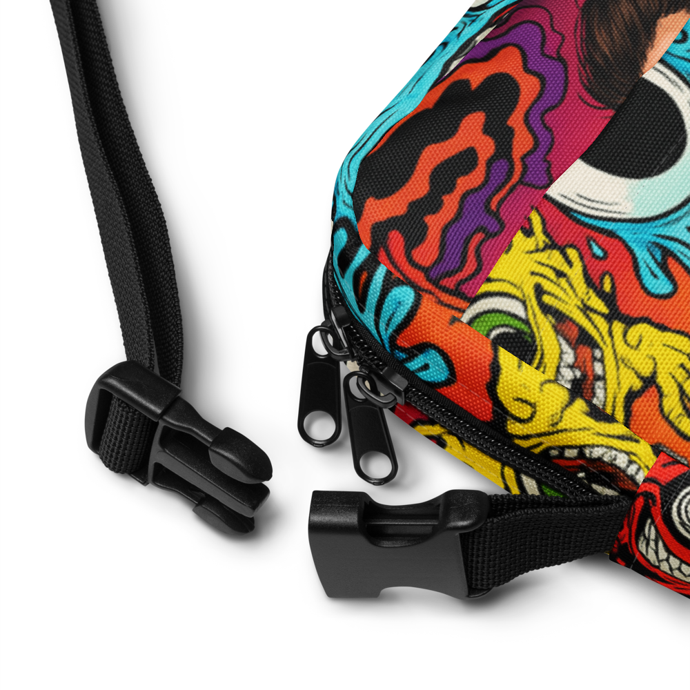 CYCLOPS LOVE Crossbody Bag – Subtronics-Inspired Trippy Drip