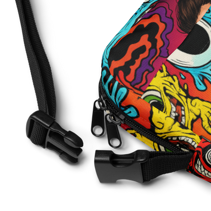 CYCLOPS LOVE Crossbody Bag – Subtronics-Inspired Trippy Drip
