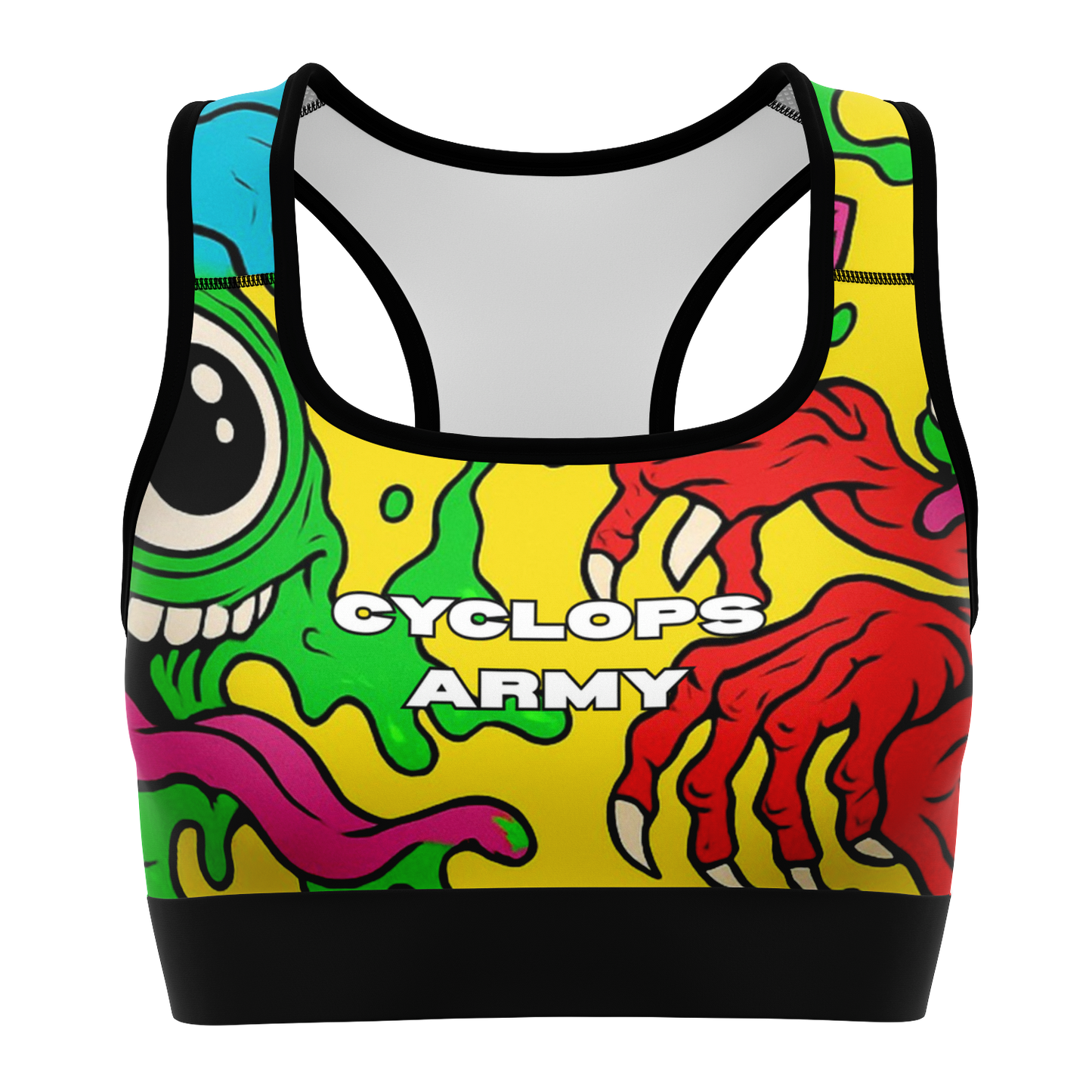 Cyclops Army Sports Bra