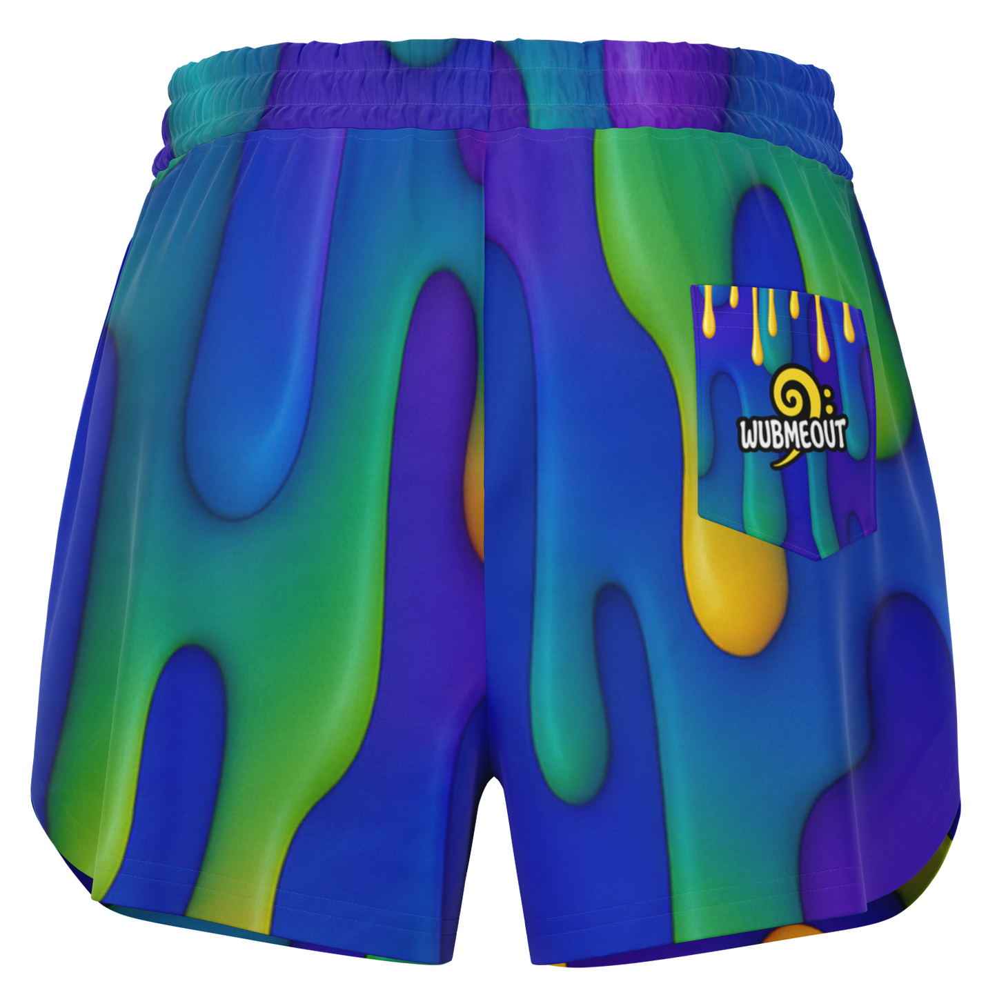AOP WubMeOut Shorts – Bass Drip Edition