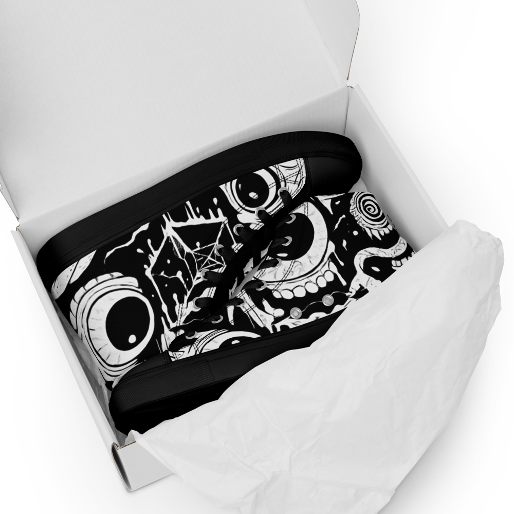 Cyclops Army x Subtronics Monochrome High Tops