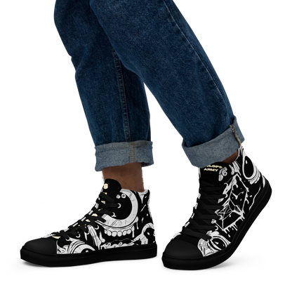 Cyclops Army x Subtronics Monochrome High Tops
