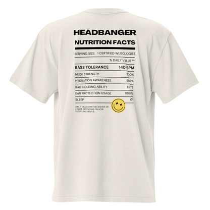 Headbanger Wubology Oversized Tee