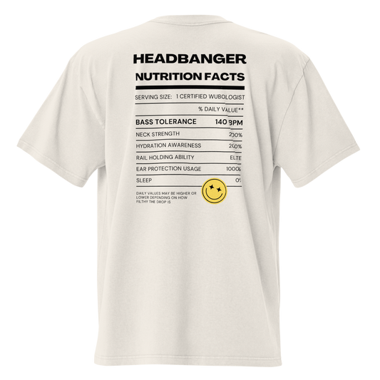 Headbanger Wubology Oversized Tee
