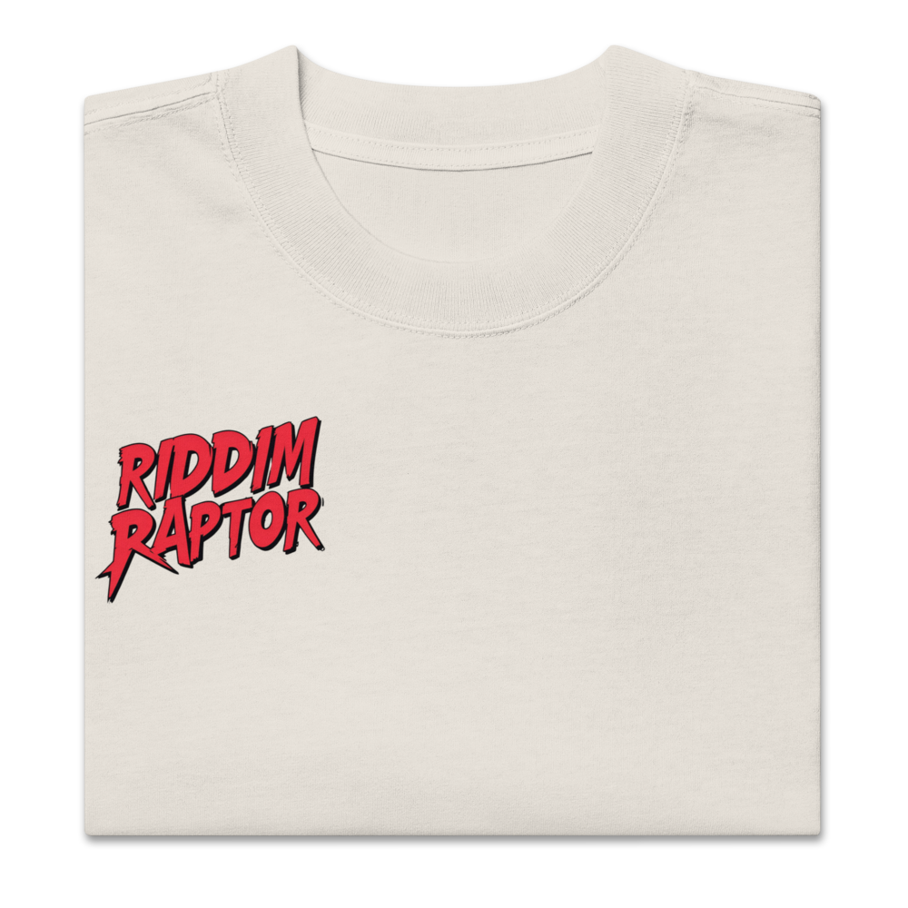 Riddim Raptor Oversized Tee – Bone Was the Beat
