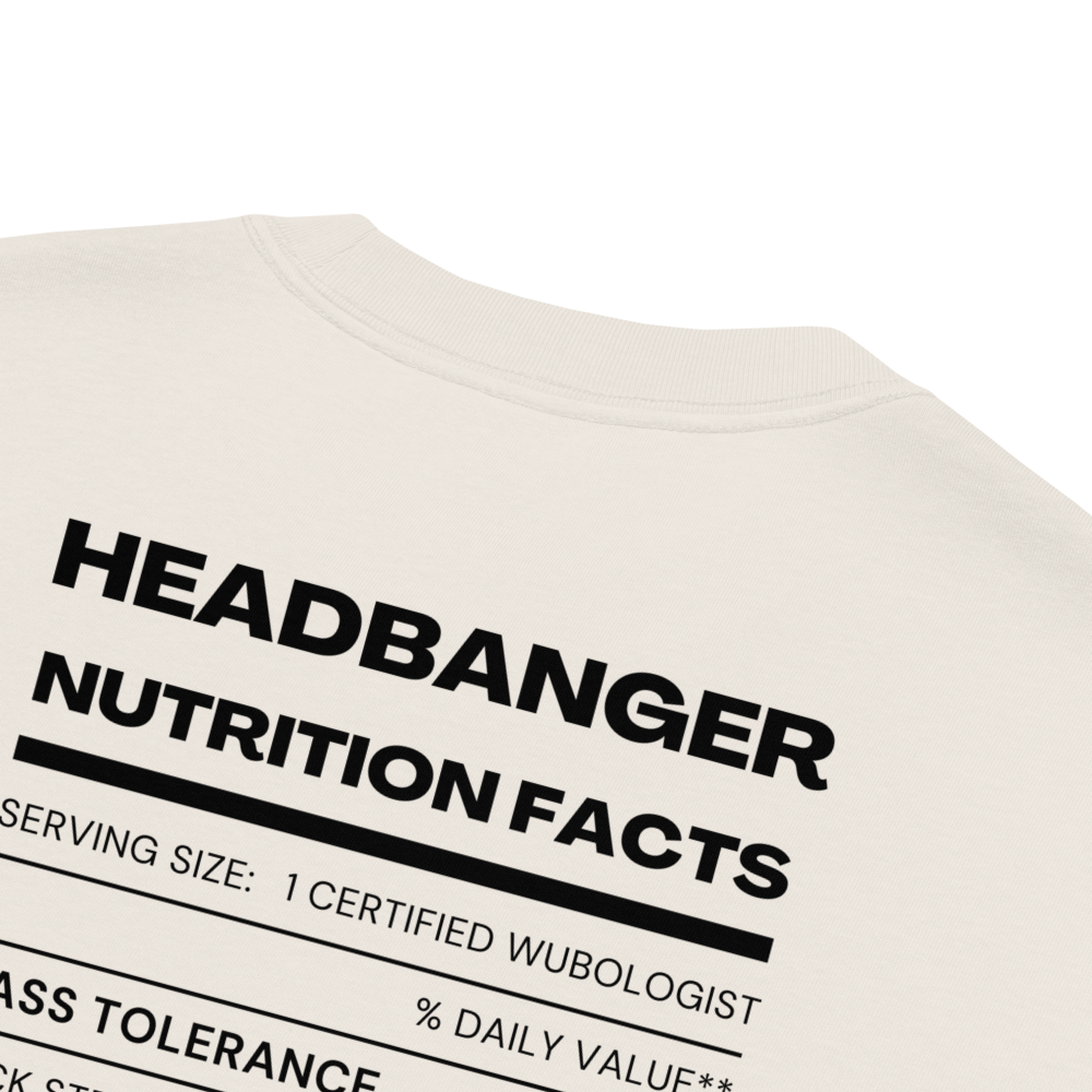 Headbanger Wubology Oversized Tee