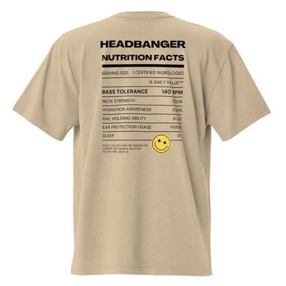 Headbanger Wubology Oversized Tee