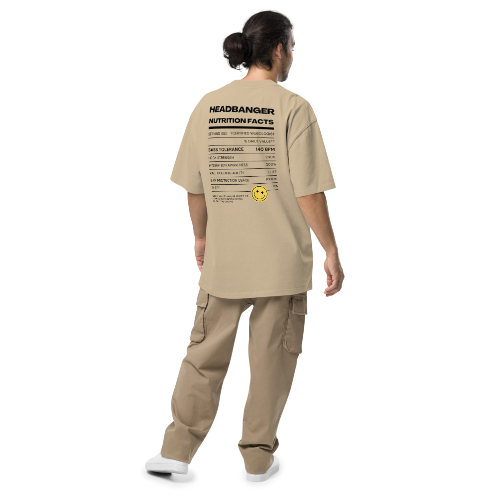 Headbanger Wubology Oversized Tee