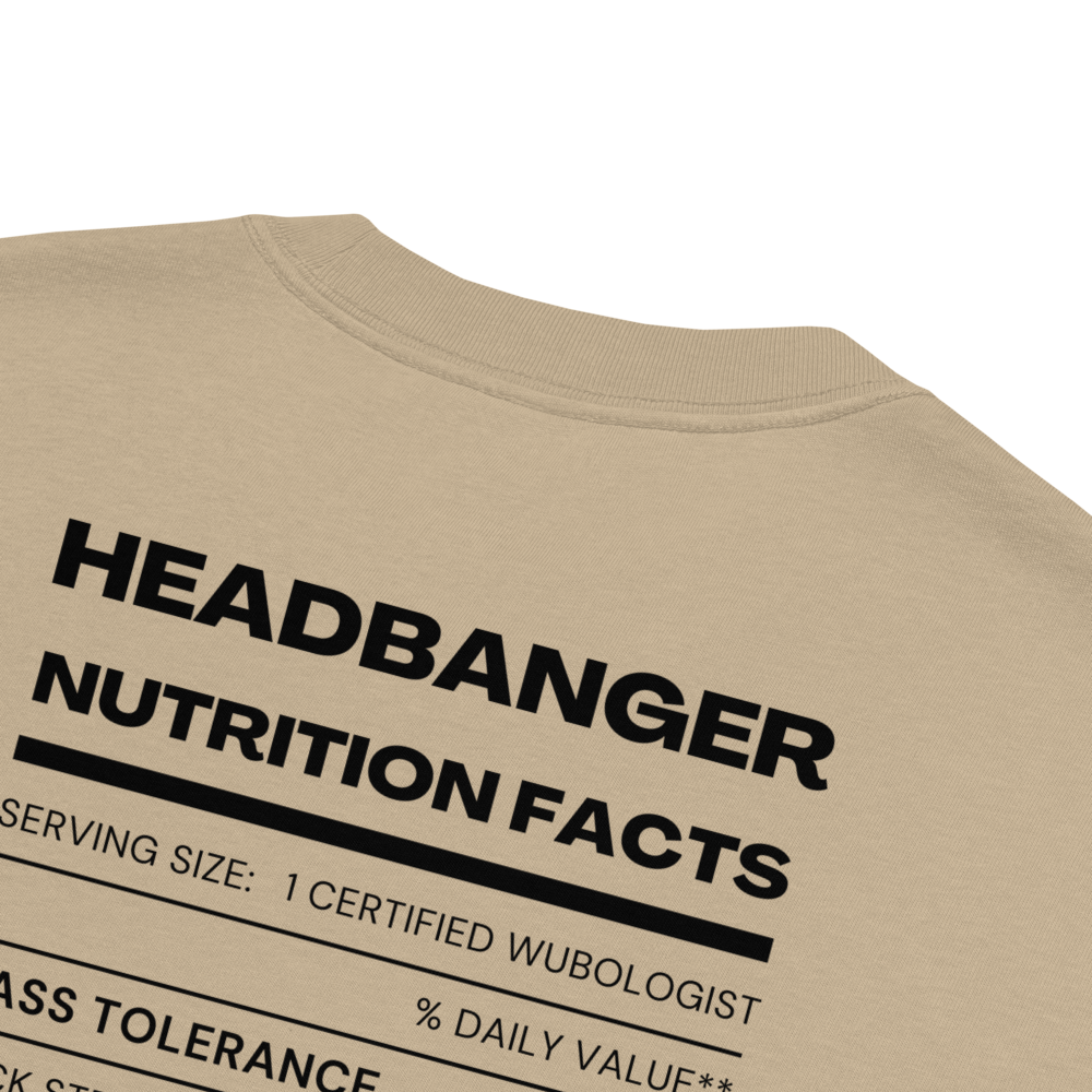 Headbanger Wubology Oversized Tee