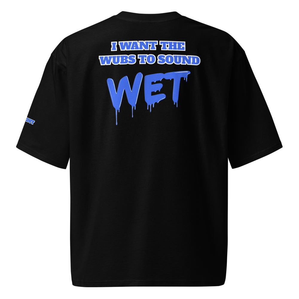 💧 WET WUBS Oversized Rhythm Tee