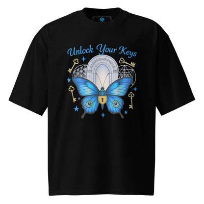 Unlock Your Keys Oversized Heavyweight Tee