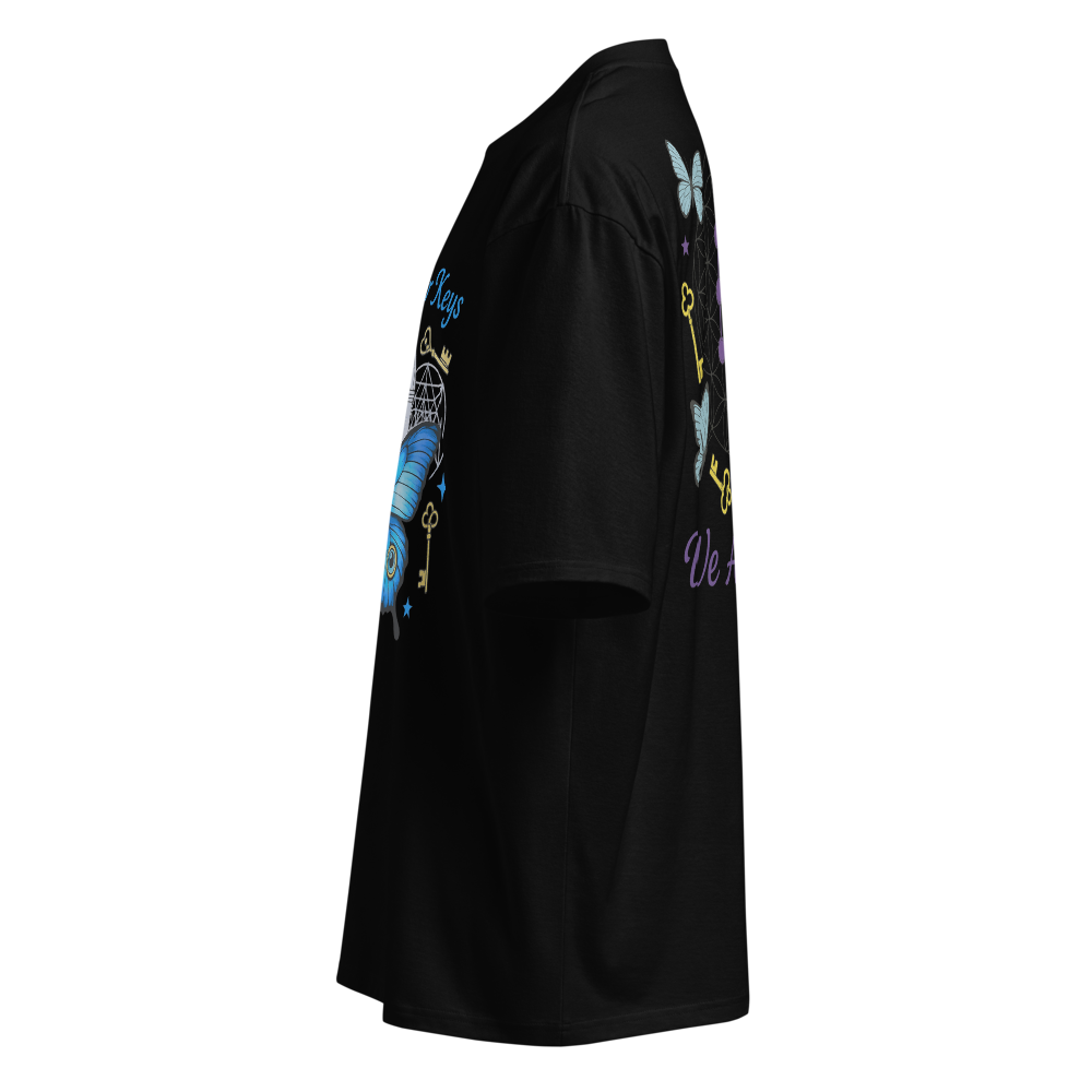 Unlock Your Keys Oversized Heavyweight Tee