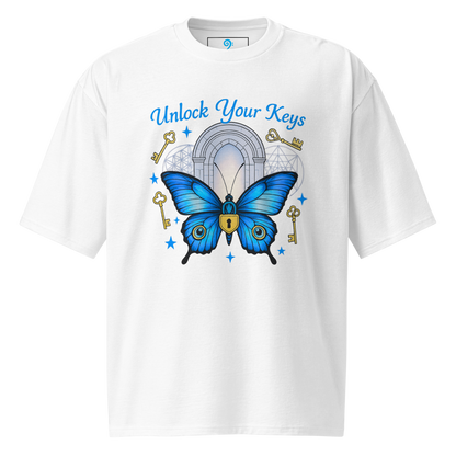 Unlock Your Keys Oversized Heavyweight Tee